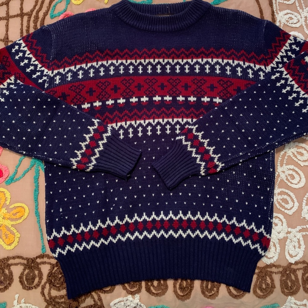 Vintage Alvin Josef acrylic sweater